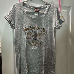 Ladies Harley Davidson tshirt grey